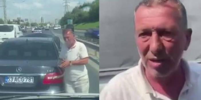 Seyir halindeki Ambulansın önünü kesti, aracın içinde hasta olup olmadığına baktı!