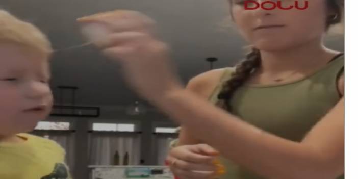 Bir anne bunu çocuğuna nasıl yapar? Sosyal medyada viral oldu, tepkiler çığ gibi!