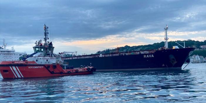 Sarıyer açıklarında petrol tankeri arızası! Boğazda gemi trafiği çift yönlü durduruldu
