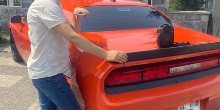 Arabasıyla drift atan genç, bedelini ağır ödedi: 20 bin 342 TL ceza kesildi