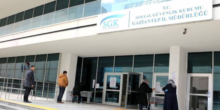 SGK Gaziantep İl Müdürlüğü cumartesi çalışıyor: " Vatandaşlarımız mağdur olmasın"