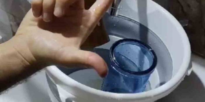Tekirdağ'da şaşkınlık veren görüntü! İçme suyu filtresi 5 günde çamura döndü