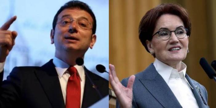 Ekrem İmamoğlu ve Meral Akşener'den duello! Biri ittifak yok derken, diğeri şart dedi!