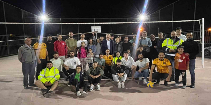 Sakaltutan Mahallesi’nde dostluk ve spor bir arada