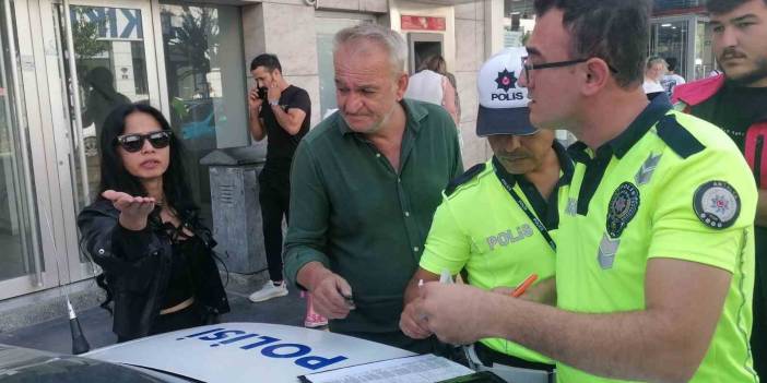 Manavgat'ta ekiplerin kadın sürücüyle zor imtihanı! Cezayı iptal ettirmek için her yolu denedi, 2. kez ceza şoku yaşadı!