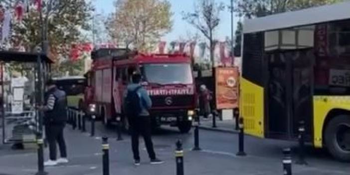 Levent Metro istasyonunda hareketli dakikalar! Bir kadın metronun önüne atladı!