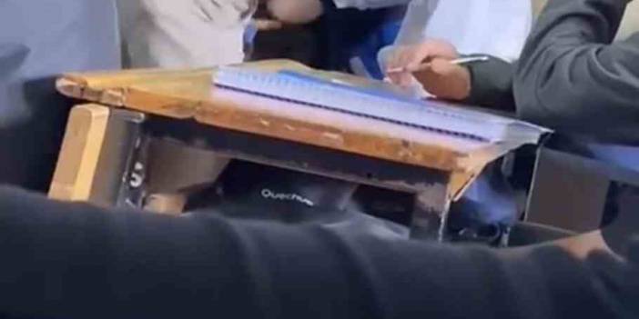 Böyle öğretmen olmaz olsun! Öğrencisini kitapla dövdü, "hocam" dedikçe vurdu da vurdu!