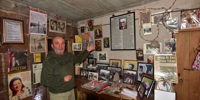 Babasından kalan eski evi biriktirdiği eşyalarla müzeye çevirdi