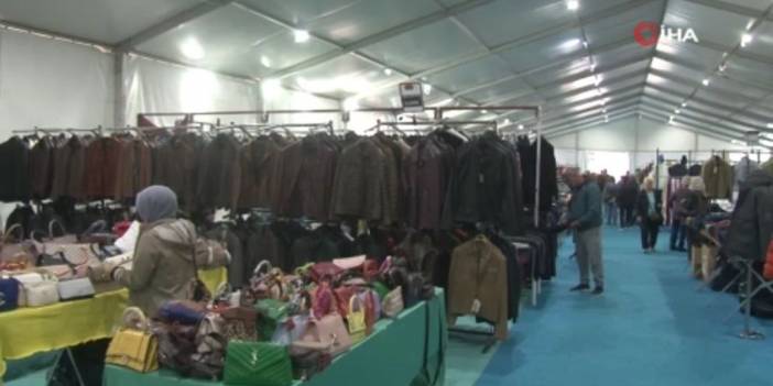 Kartal'da enflasyon'a inat indirim çadırı açıldı! Yüzlerce marka yüzde 70 indirimle vatandaşla buluşuyor