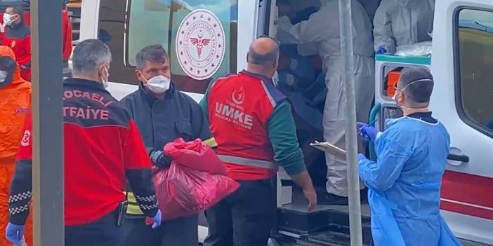 Kocaeli'de kargo paketinden sızan kimyasal madde ekipleri alarma geçirdi!