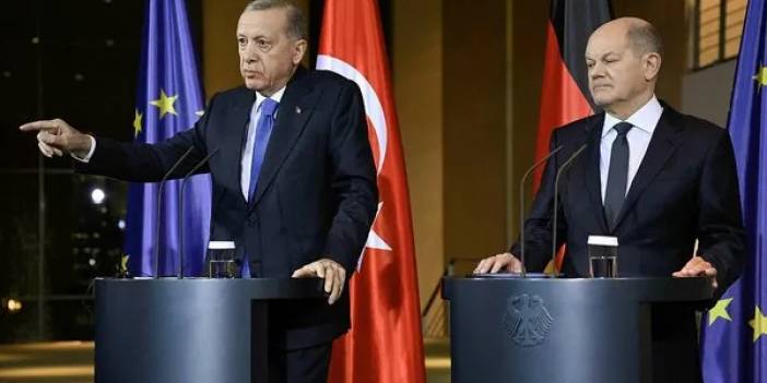 Başkan Erdoğan'ın Almanya'da İsrail'e çok sert tepki göstermesi dünyada büyük yankı buldu! Scholz, Netanyahu'yla acil görüşme yaptı