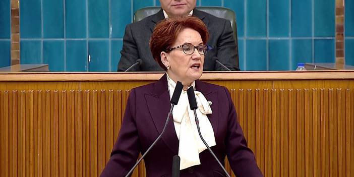 İYİ Parti Genel Başkanı Akşener grup toplantısında konuştu