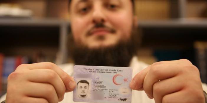 Recep Tayyip Erdoğan isimli gurbetçinin en büyük hayali Cumhurbaşkanı Recep Tayyip Erdoğan ile tanışmak!