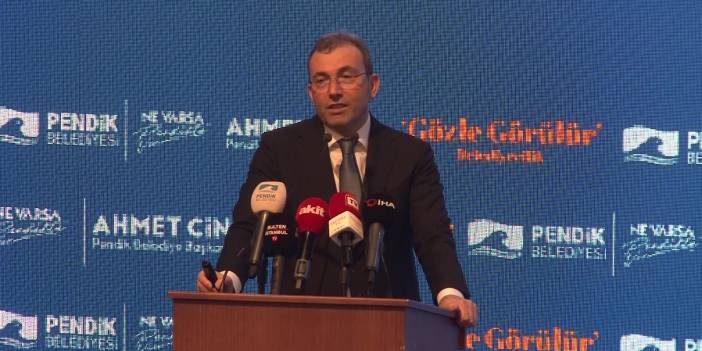 Pendik Belediye Başkanı Ahmet Cin: "Gözle Görülür Belediyecilik" teması ile projelerini paylaştı