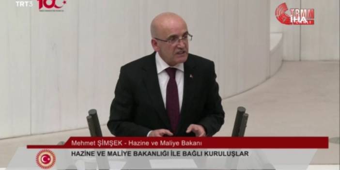 Maliye Bakanı Mehmet Şimşek, TBMM Genel Kurulu’nda bütçe ile ilgili soruları yanıtladı