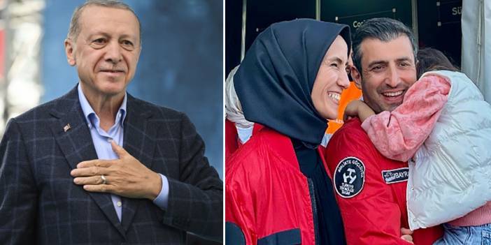 Cumhurbaşkanı Erdoğan 9. kez dede oldu! Torununun ismini kulağına okudu