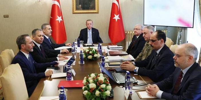 Dolmabahçe'deki güvenlik zirvesi sona erdi! "'Teröristan' kurulmasına izin vermeyeceğiz"