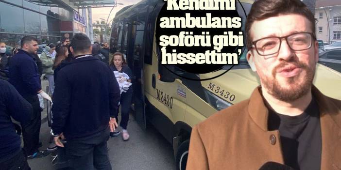 Hastaneye rutin kontrole gidiyordu! Doğumu hastaneye yetişemeden dolmuşta yaptı!