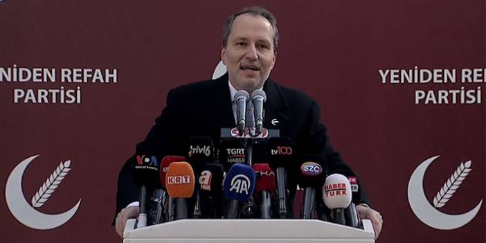 YENİDEN Refah Partisi Genel Başkanı Fatih Erbakan açıkladı! AK Parti ile ittifak yok