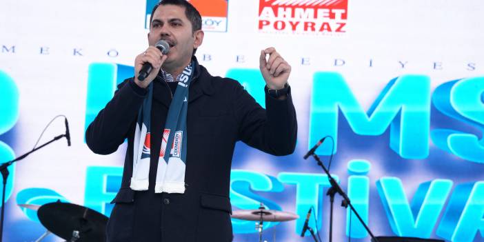 İBB, Başkan Adayı Murat Kurum festival etkinliğinde vatandaşlara seslendi: