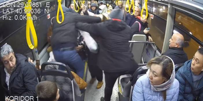 Otobüste, ayağı ağrıyan kadın yer istedi, gözüne yumruğu yedi!