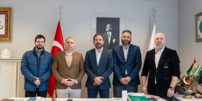 Pendik Çınardere Mahallesi Hz. Ömer Camii İmamı İbrahim Aslan'dan AHİSİAD'a ziyaret