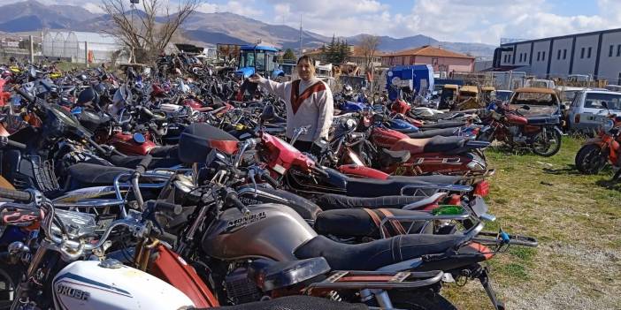 Yediemin deposunda 3 yıldır bekleyen motosikletler, ekonomiye geri kazandırılacak