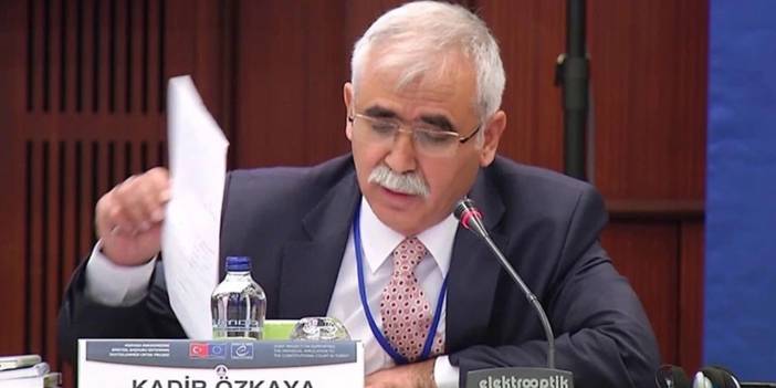 Anayasa Mahkemesi yeni başkanı Kadir Özkaya Kimdir kaç yaşındadır nerelidir, mesleği nedir, görev süresi ne zaman sona erecek?