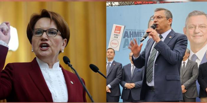 Özgür Özel, Akşener’e yüklendi! ''Dün öptüğünüz surata, bugün nasıl tükürüyorsunuz?"