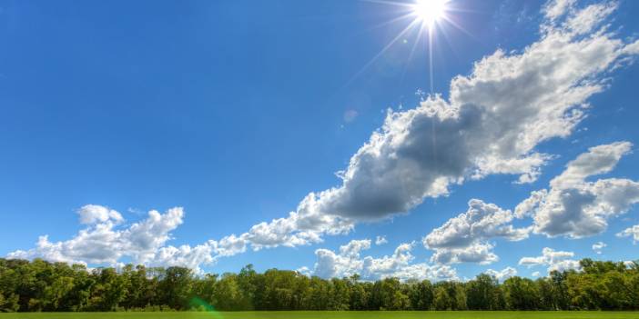 Meteoroloji son tahminlerini açıkladı! Sıcak günler kapıda! Perşembe günü hava nasıl? Bugün hava nasıl?