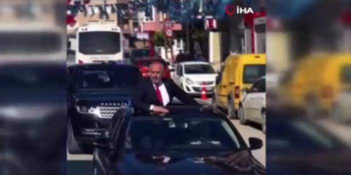 Pendik’te çakarlı lüks araçlarla konvoy yapıp gündem olmuştu! O muhtar adayı açıklama yaptı