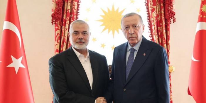 Dolmabahçe’de kritik zirve: Cumhurbaşkanı, Heniyye ile görüştü…