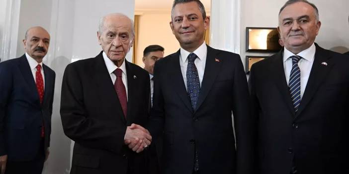 Özgür Özel, Devlet Bahçeli'yi TBMM’deki makamında ziyaret etti