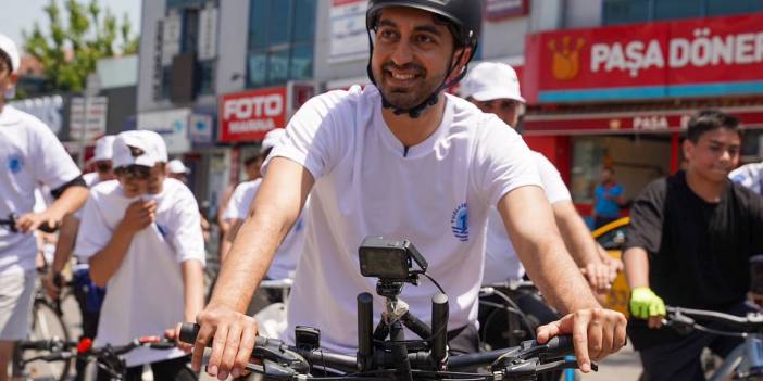 Başkanı Eren Ali Bingöl’ün katılımıyla Tuzla’nın sokakları bisikletlerle arşınlandı