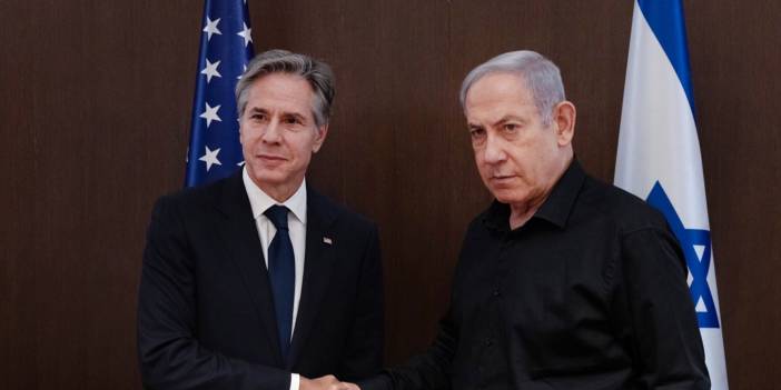 İsrail'de Netanyahu, Blinken ile bir araya geldi: Masada, ateşkes müzakereleri görüşülecek