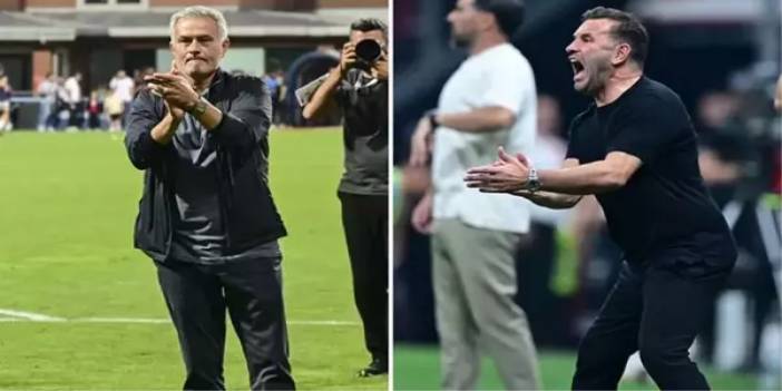 Mourinho'dan flaş sözler! Derbi öncesi Okan Buruk'a gönderme