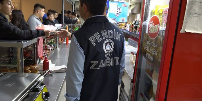 Pendik Belediyesi zabıta ekipleri okul kantinlerine sıkı denetim gerçekleştirerek bir çok kantine cezai işlem uyguladı