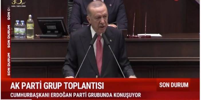 Başkan Erdoğan grup toplantısında gündemdeki konulara dikkat çekti! ''Kriminal tipler sokakta dolaşamaz''