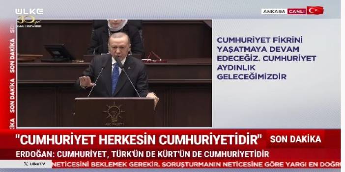 Son Dakika! Cumhurbaşkanı Erdoğan'dan canlı yayında önemli açıklamalarda bulundu,'' Kürt kardeşim bu eli sımsıkı tut!''