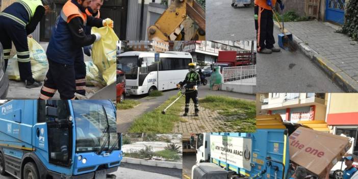 Pendik Belediyesinden topyekün temizlik: 100 Personel 20 araç aynı anda çalışıyor