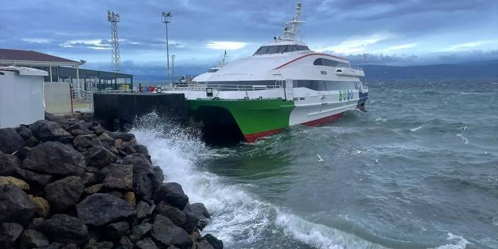 Bursa ile İstanbul arasındaki deniz otobüslerinin bazı seferleri iptal edildi: İşte iptal olan o, sefer saatleri...