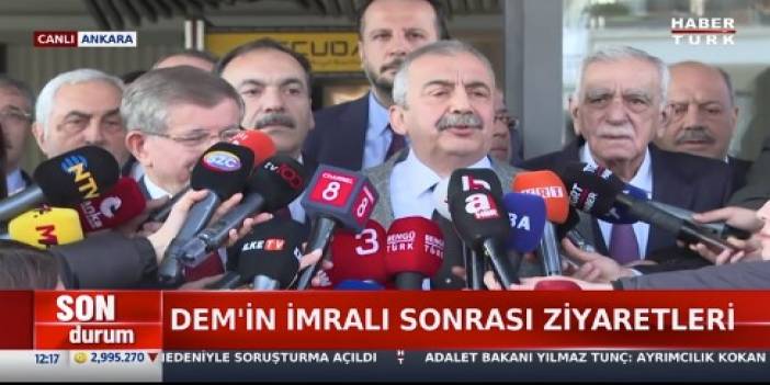 Son dakika! DEM Parti heyetinden önemli açıklama: İşte tepki çeken 'Gazze' çıkışına verilen, o cevap...