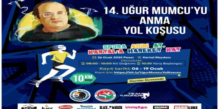 Kartal Belediyesi'den anma koşusu: Yüzlerce Sporcu 14. Uğur Mumcu Yol Koşusu’nda Yarışacak