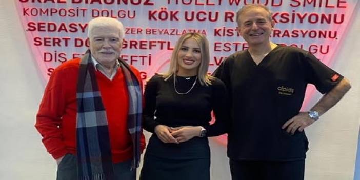 Yeşilçam'ın devlerinden İzzet Günay Alpi Diş Hastaneleri'ni tercih etti