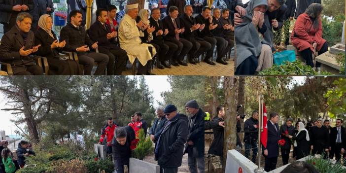 Siyasiler, Gaziantep Nurdağı'nda: 6 Şubat depreminde hayatını kaybedenler dualarla anıldı