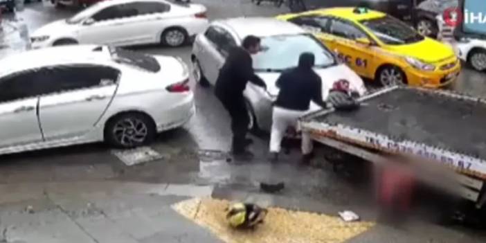Aynasını kıran motosikletliyi aracıyla ezmişti: O, sürücünün ifadesi şaşkınlık yarattı!