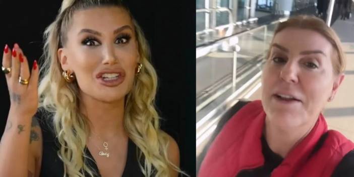 Sevda Türküsev ve İrem Derici'nin uçak yolculuğu olay oldu: Uçaktan iner inmez birbirlerine girdiler!