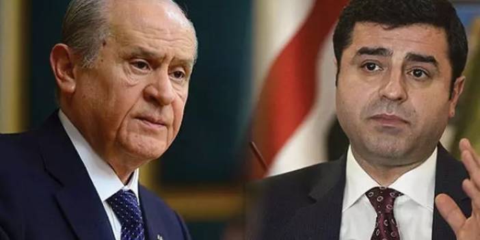 Devlet Bahçeliden sürpriz görüşme! Ceza evinde bulunan Selahattin Demirtaş'ı telefonla aradı