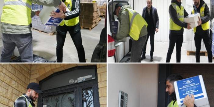 Kartal Belediyesi'nden ihtiyaç sahiplerine Ramazan kolisi desteği