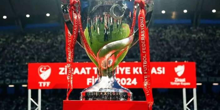 Son dakika, Resmi açıklama geldi: Türkiye Kupası final maçında önemli değişiklik!